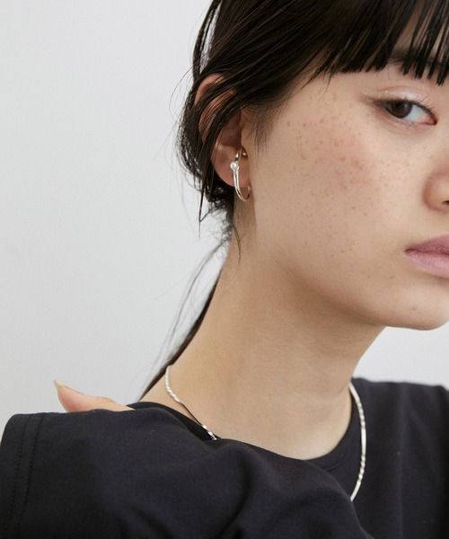 アダムエロペ　【LES BIJOUX】 ポイントパールイヤカフ ADAM ET ROPÉ FEMME(アダム エ ロペ ファム) / 【LES BIJOUX