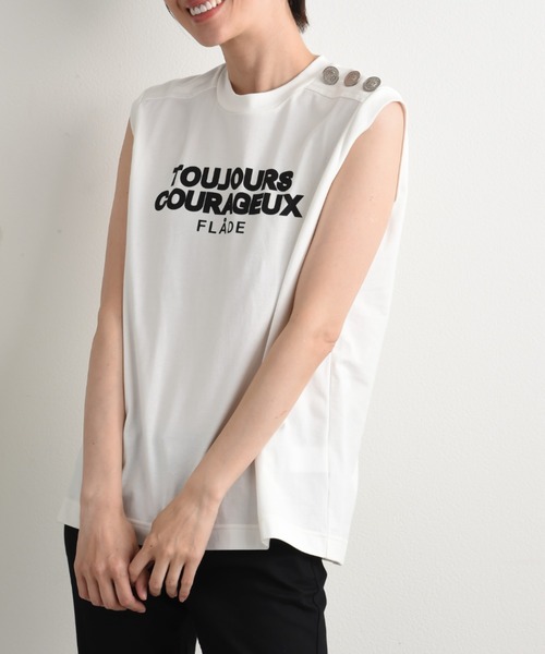 blanc basque - タンタンで購入　BLANC basque 配色ラインロゴカットソー タンタンで購入 BLANC basque 配色ラインロゴカットソー Tシャツ