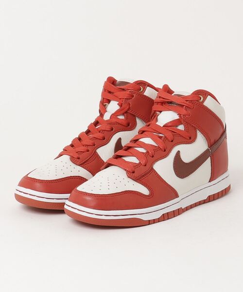 NIKE（ナイキ）の「NIKE WMNS DUNK HIGH LXX DX0346-600（スニーカー・レディース・レッド・23.5㎝）」の4枚目の写真