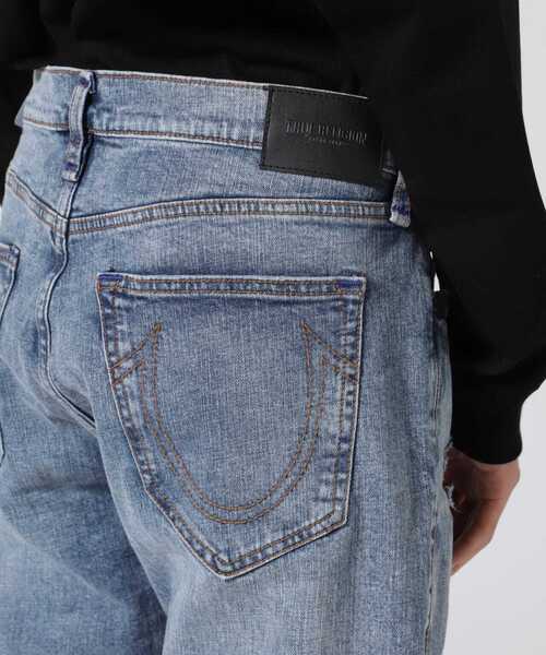 TRUE RELIGION(トゥルーレリジョン)の「True Religion Brand Jeans(トゥルーレリジョン ブランドジーンズ)ROCCO SHORT RENEGADE ROLL HEM(デニムパンツ・メンズ・ブルー・32/34/30)」の16枚目の写真