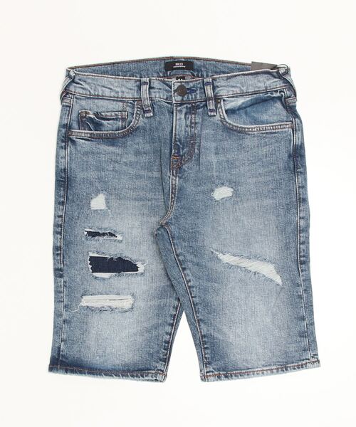 TRUE RELIGION(トゥルーレリジョン)の「True Religion Brand Jeans(トゥルーレリジョン ブランドジーンズ)ROCCO SHORT RENEGADE ROLL HEM(デニムパンツ・メンズ・ブルー・32/34/30)」の10枚目の写真
