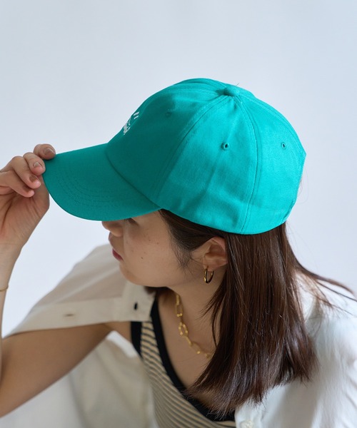 SETUP7（セットアップセブン）の「【SETUP7】6パネルスマイルロゴキャップ KNF（キャップ・レディース・レッド/ブラック/グリーン/ベージュ/グレー/イエロー・FREE）」の16枚目の写真