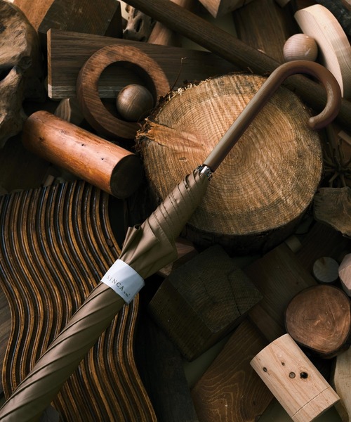 Wpc.（ダブリュピーシー）の「SiNCA LONG 60（長傘・メンズ・ネイビー/オフホワイト/サックスブルー/レッド/グリーン/ブラウン・FREE）」の3枚目の写真