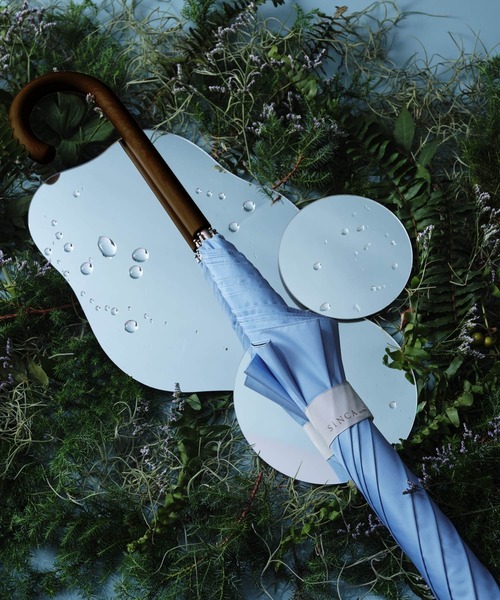 Wpc.（ダブリュピーシー）の「SiNCA LONG 60（長傘・メンズ・ネイビー/オフホワイト/サックスブルー/レッド/グリーン/ブラウン・FREE）」の5枚目の写真