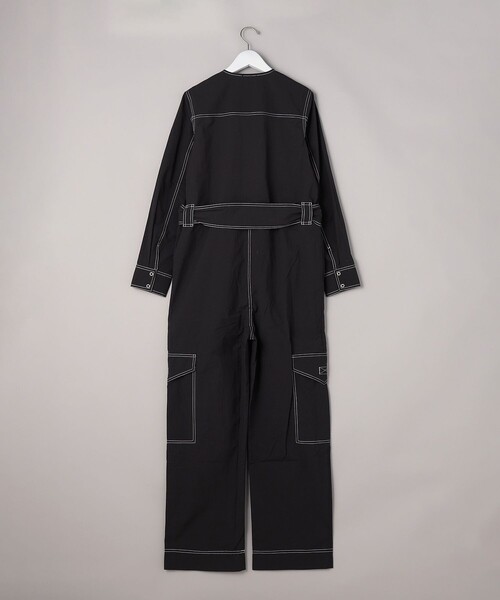 Firsthand(ファーストハンド)の「GANNI/ガニー Cotton Crepe Jumpsuit / オールインワン(サロペット/オーバーオール・レディース・ブラック・34)」の3枚目の写真