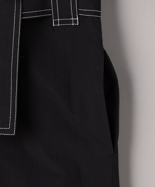 Firsthand(ファーストハンド)の「GANNI/ガニー Cotton Crepe Jumpsuit / オールインワン(サロペット/オーバーオール・レディース・ブラック・34)」の9枚目の写真
