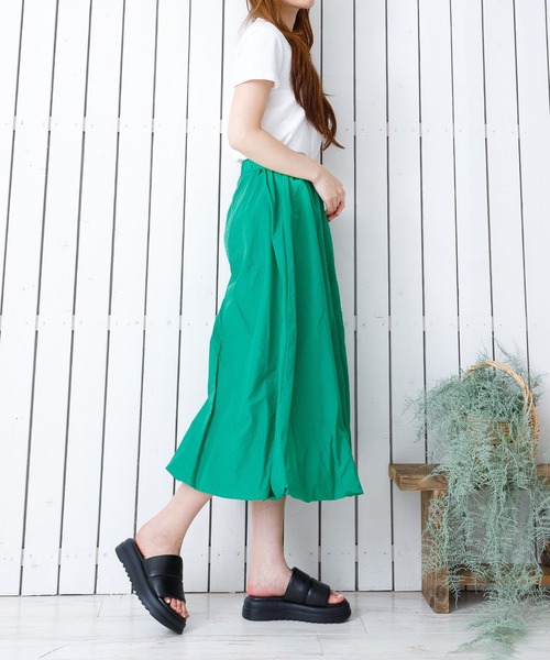 attagirl（アタガール）の「厚底パデットベルトミュール（サンダル・レディース・パープル/グリーン/ホワイト/ブラック・S/M/L/LL）」の15枚目の写真