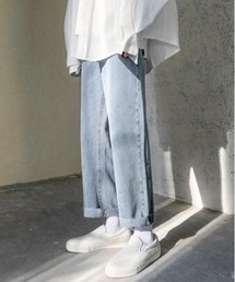 FVLMEN | 【FVLMEN】basic cutoff denim Pants/ベーシック カットオフ デニム パンツ(デニムパンツ)