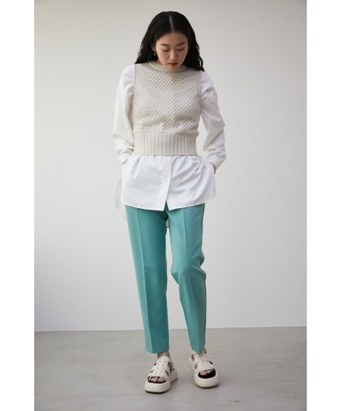 AZUL by moussy(アズールバイマウジー)の「PLATFORM GURKHA SANDALS/プラットフォームグルカサンダル(サンダル・レディース・ブラック系その他/アイボリー/ブラック・MEDIUM/SMALL/LARGE)」の10枚目の写真