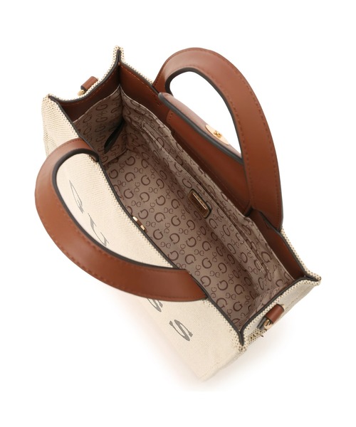 Guess（ゲス）の「GELBER Mini Tote（トートバッグ・レディース・ベージュ・ONE SIZE）」の8枚目の写真