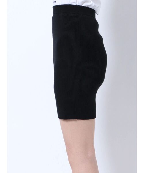 EMODA（エモダ）の「ミニマルリブスカート（スカート・レディース・ブラック/グレー/ミント・FREE）」の13枚目の写真