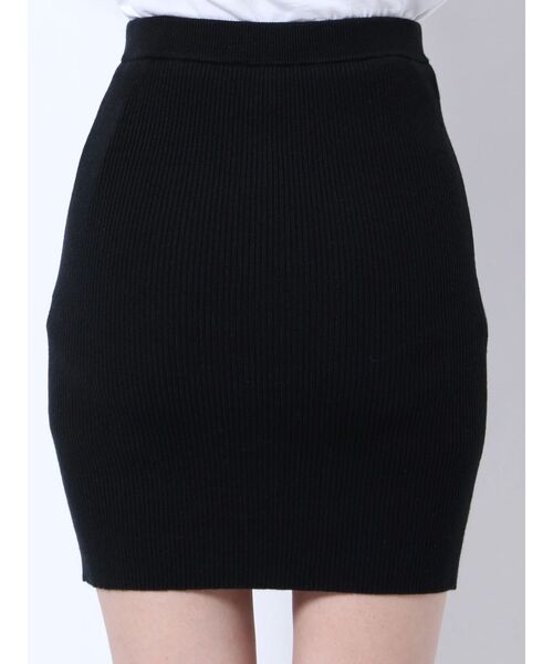 EMODA（エモダ）の「ミニマルリブスカート（スカート・レディース・ブラック/グレー/ミント・FREE）」の16枚目の写真