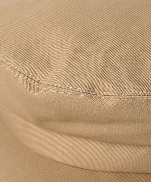 allureville（アルアバイル）の「コットンツイルマリンハット（キャスケット・レディース・ブラック/ベージュ・2）」の12枚目の写真