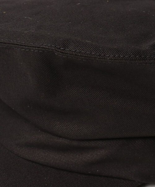 allureville（アルアバイル）の「コットンツイルマリンハット（キャスケット・レディース・ブラック/ベージュ・2）」の16枚目の写真