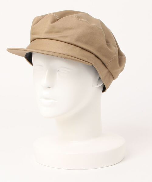 allureville（アルアバイル）の「コットンツイルマリンハット（キャスケット・レディース・ブラック/ベージュ・2）」の9枚目の写真