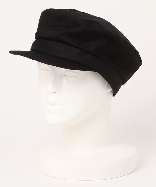 allureville（アルアバイル）の「コットンツイルマリンハット（キャスケット・レディース・ブラック/ベージュ・2）」の8枚目の写真