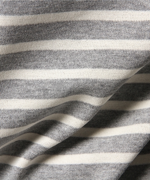 EDIFICE（エディフィス）の「◇BQボーダーボートネック7分袖Tシャツ（Tシャツ/カットソー・メンズ・その他1/その他2/その他9・46/48/44）」の6枚目の写真