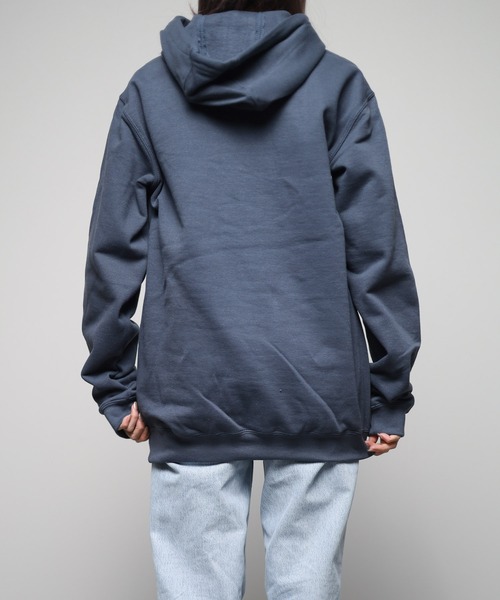 Carhartt(カーハート)の「《Carhartt》SLEEVE LOGO HOODED(パーカー・レディース・ライム/ネイビー/オレンジ/グリーン・SMALL/MEDIUM)」の5枚目の写真