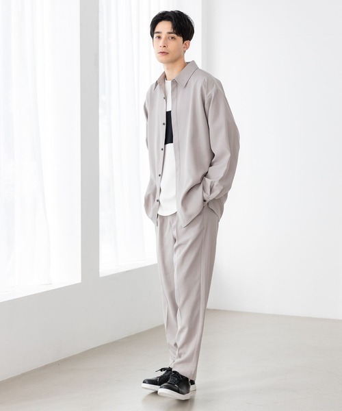 LAKOLE(ラコレ)の「ライトダンボールパネルTシャツ / 187126(Tシャツ/カットソー・メンズ・ホワイト/グリーン/チャコール/サックスブルー・X-LARGE/LARGE/MEDIUM)」の8枚目の写真