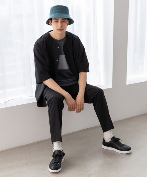 LAKOLE(ラコレ)の「ライトダンボールパネルTシャツ / 187126(Tシャツ/カットソー・メンズ・ホワイト/グリーン/チャコール/サックスブルー・X-LARGE/LARGE/MEDIUM)」の11枚目の写真