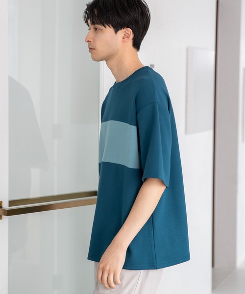 LAKOLE(ラコレ)の「ライトダンボールパネルTシャツ / 187126(Tシャツ/カットソー・メンズ・ホワイト/グリーン/チャコール/サックスブルー・X-LARGE/LARGE/MEDIUM)」の13枚目の写真