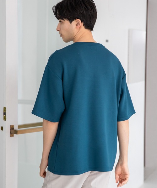 LAKOLE(ラコレ)の「ライトダンボールパネルTシャツ / 187126(Tシャツ/カットソー・メンズ・ホワイト/グリーン/チャコール/サックスブルー・X-LARGE/LARGE/MEDIUM)」の14枚目の写真