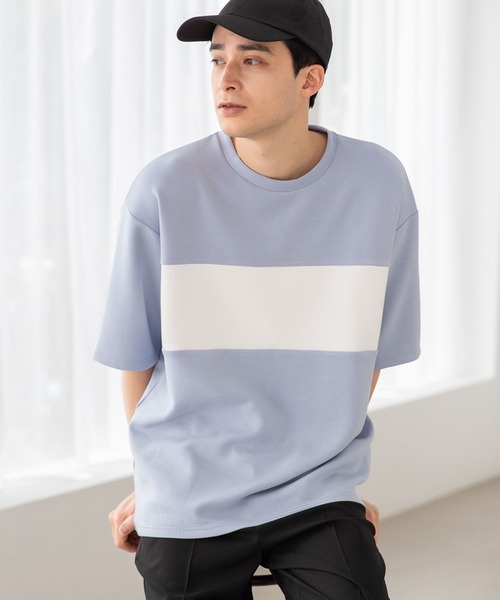LAKOLE(ラコレ)の「ライトダンボールパネルTシャツ / 187126(Tシャツ/カットソー・メンズ・ホワイト/グリーン/チャコール/サックスブルー・X-LARGE/LARGE/MEDIUM)」の16枚目の写真