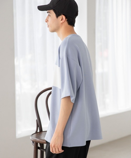 LAKOLE(ラコレ)の「ライトダンボールパネルTシャツ / 187126(Tシャツ/カットソー・メンズ・ホワイト/グリーン/チャコール/サックスブルー・X-LARGE/LARGE/MEDIUM)」の17枚目の写真