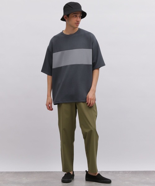 LAKOLE(ラコレ)の「ライトダンボールパネルTシャツ / 187126(Tシャツ/カットソー・メンズ・ホワイト/グリーン/チャコール/サックスブルー・X-LARGE/LARGE/MEDIUM)」の22枚目の写真