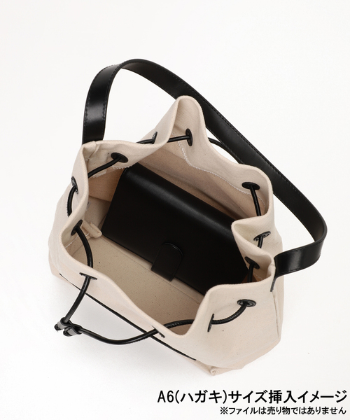 バッグ Spick and Span[YAHKI /F-F] SHOLDER BAG セール】【YAHKI/ヤーキ】 巾着ショルダーバッグ（ショルダー