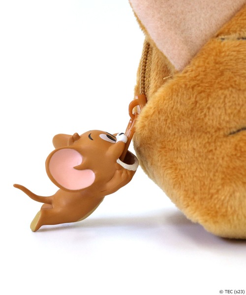Tom＆Jerry（トムアンドジェリー）の「【公式】トムとジェリー　ZIPPERBITE（その他雑貨・レディース・ブラウン/グレー・FREE）」の9枚目の写真