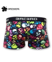3RDWARE（サードウェア）の「【3RDWARE】215101702 smoking colorful skull（ボクサーパンツ・メンズ）」