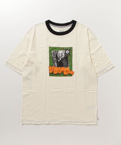 VOLCOM（ボルコム）の「TOKYO TRUE PISTOL SST（Tシャツ/カットソー・メンズ・ブラック/オフホワイト・LARGE/MEDIUM/SMALL/X-LARGE）」の2枚目の写真