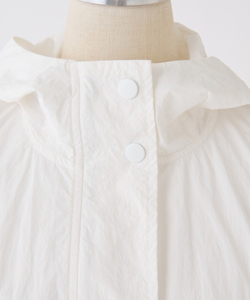 one after another NICE CLAUP(ワンアフターアナザーナイスクラップ)の「ショートマウンテンパーカー(マウンテンパーカー・レディース・オフホワイト/ブラック/ラベンダー・FREE)」の13枚目の写真