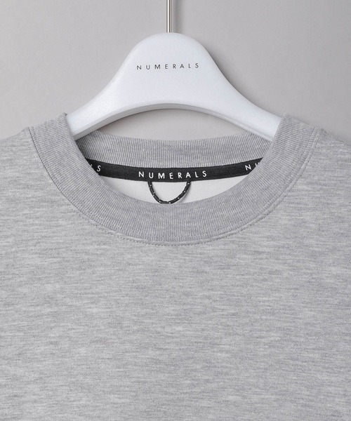 NUMERALS（ヌメラルズ）の「【UNISEX】[NUMERALS]スウェットTシャツ（Tシャツ/カットソー・メンズ・グレー/ホワイト/ブラック/ブルー/ライトグリーン/その他8・MEDIUM/LARGE）」の8枚目の写真