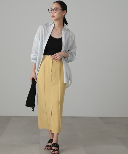 FREE'S MART（フリーズマート）の「テレコタンク（タンクトップ・レディース・ブラック/ブラウン/ホワイト・FREE）」の19枚目の写真