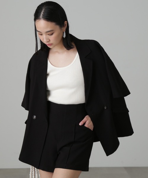 FREE'S MART（フリーズマート）の「テレコタンク（タンクトップ・レディース・ブラック/ブラウン/ホワイト・FREE）」の11枚目の写真