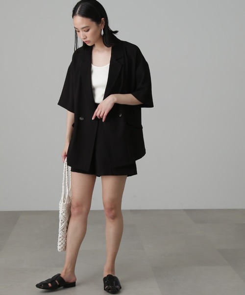 FREE'S MART（フリーズマート）の「テレコタンク（タンクトップ・レディース・ブラック/ブラウン/ホワイト・FREE）」の16枚目の写真