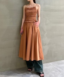 LE CIEL BLEU | スモックキャミドレス / Smocked Cami Dress(ワンピース)
