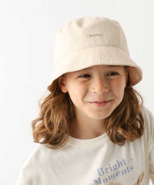 GLOBAL WORK（グローバルワーク）の「洗えるUVバケットハット/199213（ハット・キッズ・ホワイト/ブラック・MEDIUM/LARGE）」の17枚目の写真