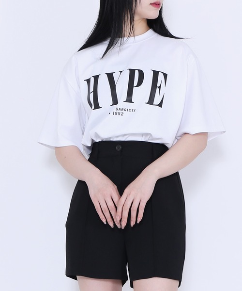 Figments(フィグメンツ)の「HYPE Tシャツ(Tシャツ/カットソー・レディース・ブラック/ホワイト・FREE)」の15枚目の写真