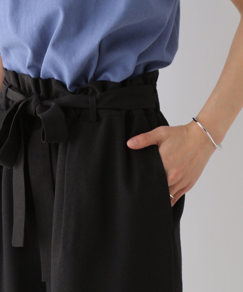 LEPSIM（レプシィム）の「リネンライクDRYパンツ　178137（その他パンツ・レディース・ブラック/オレンジ/ライトベージュ・FREE）」の20枚目の写真