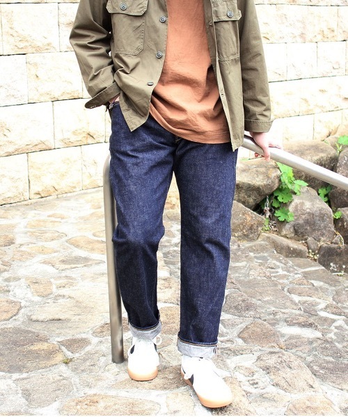 A VONTADE(アボンタージ)の「【A VONTADE】ア ボンタージ/ PW Denim Trousers -11.5oz-(スラックス・メンズ・インディゴブルー・SMALL/LARGE/MEDIUM)」の1枚目の写真