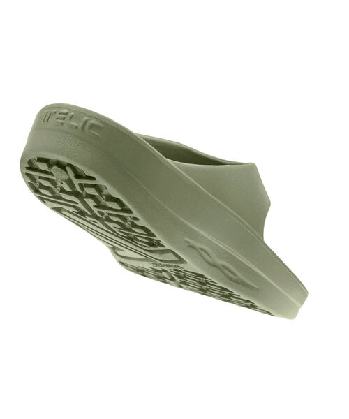 TELIC（テリック）の「【TELIC/テリック】 FLIP FLOP リカバリーサンダル トングタイプ（サンダル・メンズ・ブラック/オリーブ・M/L）」の6枚目の写真