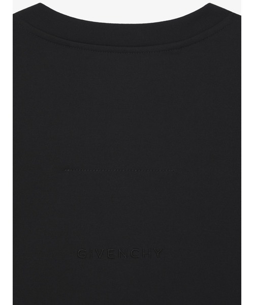 GIVENCHY（ジバンシイ）の「OVERSIZE WOMEN FIT T-SHIRT（Tシャツ/カットソー・メンズ・ブラック・X-SMALL/SMALL）」の3枚目の写真