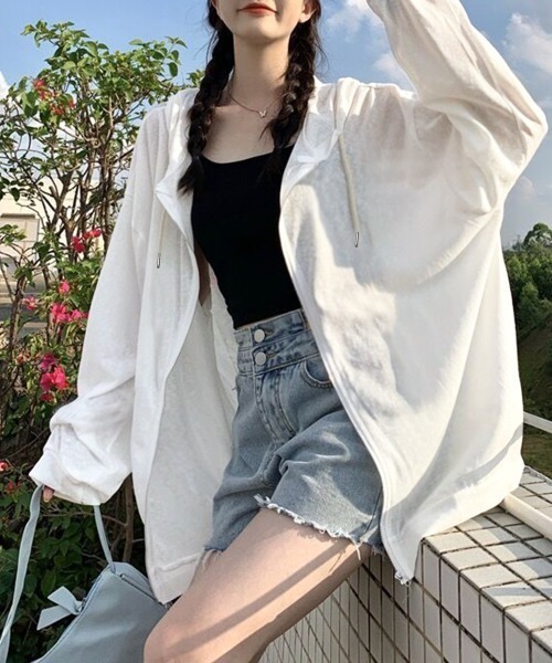 GALLERY DEPT.☆関税込☆ビーチバハ ホワイト フーディ GALLERY DEPT.☆関税込☆ビーチバハ ホワイト フーディ (GALLERY