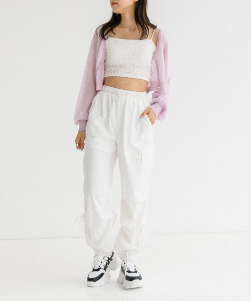 OLIVE des OLIVE(オリーブデオリーブ)の「リボン厚底スニーカー 1031130190(スニーカー・レディース・ホワイト/ブルー・SMALL/MEDIUM/LARGE)」の14枚目の写真