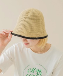 SMELLY | バイカラーラインハット(ハット)
