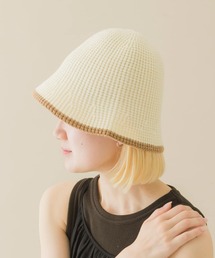 SMELLY | バイカラーラインハット(ハット)