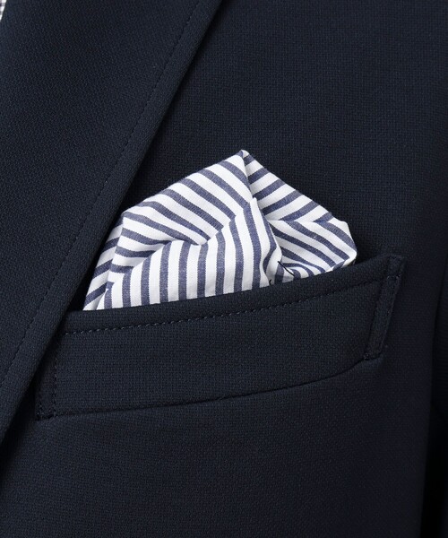 NOLLEY'S goodman（ノーリーズグッドマン）の「《セットアップ対応》バーズアイニット イージージャケット（テーラードジャケット・メンズ・ネイビー/ブラウン/グレー・S/M/L/XL）」の9枚目の写真